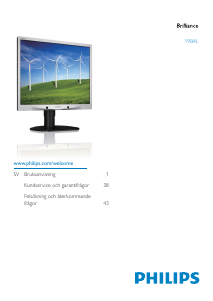 Kullanım kılavuzu Philips 19B4LPCS LCD ekran