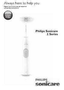 Посібник Philips HX6201 Sonicare Електрична зубна щітка