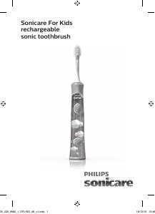 Manual Philips HX6392 Sonicare Escova de dentes elétrica