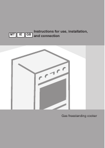 Handleiding Gorenje GI62293AX Fornuis