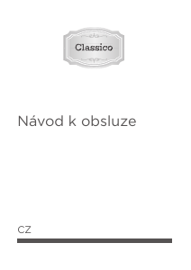 Manuál Gorenje EC642CL Varná deska