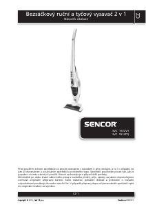 Manuál Sencor SVC 7612VT Vysavač