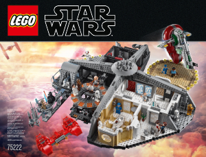 Návod Lego set 75222 Star Wars Zrada v Oblačnom meste