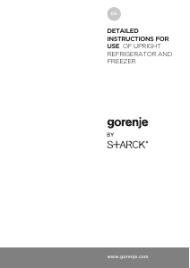 Bruksanvisning Gorenje NRKI512ST Kyl-frys