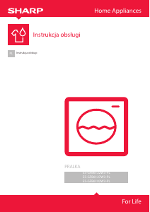 Instrukcja Sharp ES-GFB6122W3 Pralka