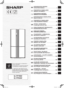 Εγχειρίδιο Sharp SJ-FP810VBE Ψυγειοκαταψύκτης