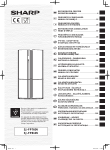 Manual Sharp SJ-FP810VBK Combina frigorifica