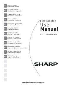 Manual Sharp SJ-T1227M4S Combina frigorifica