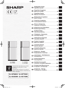 Instrukcja Sharp SJ-XP680GBK Lodówko-zamrażarka