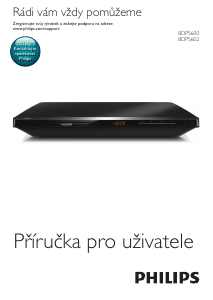 Manuál Philips BDP5602 Přehrávač Blu-ray
