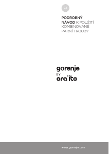Manuál Gorenje BCS547ORA Trouba