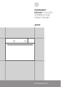 Manuál Gorenje BCS547S23X Trouba