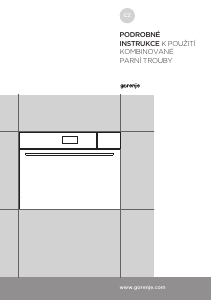 Manuál Gorenje BCS599S22X Trouba