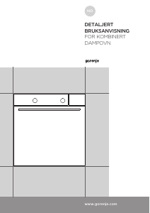 Bruksanvisning Gorenje BCS8747AX Ovn