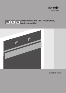 Manual Gorenje BO71ORAX Oven