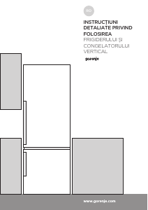 Manual Gorenje RK6201AX Combina frigorifica