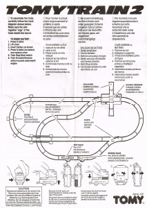 Handleiding TOMY 1121 Train 2