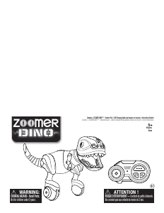 Manual Spinmaster Zoomer Dino Jester