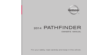 Handleiding Nissan Pathfinder (2014)