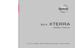 Handleiding Nissan Xterra (2014)