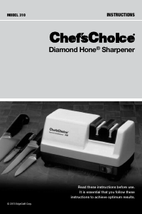 Handleiding Chef'sChoice Diamond Hone 310 Messenslijper