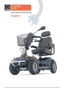Handleiding Mango Mobility Tiger 4 Scootmobiel