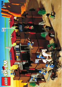 Bedienungsanleitung Lego set 6769 Western Fort Legoredo