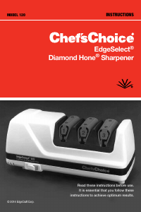 Handleiding Chef'sChoice EdgeSelect 120 Messenslijper