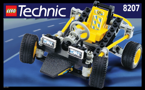 Handleiding Lego set 8207 Technic Duinbuggy