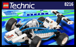 Handleiding Lego set 8216 Technic Team Octan