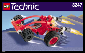 Handleiding Lego set 8247 Technic Turbobuggy