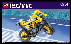 Handleiding Lego set 8251 Technic Motor