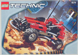 Handleiding Lego set 8279 Technic 4WD -Drive