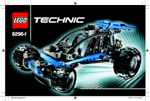 Handleiding Lego set 8296 Technic Duin auto