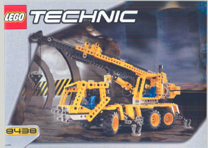 Manual Lego set 8438 Technic Crane truck