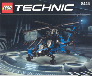 Handleiding Lego set 8444 Technic Helikopter wesp