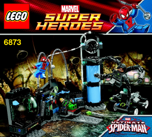Handleiding Lego set 6873 Super Heroes Spider-Man's Doc Ock hinderlaag