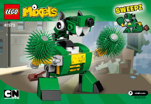 Εγχειρίδιο Lego set 41573 Mixels Sweepz