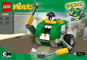 Bruksanvisning Lego set 41574 Mixels Compax