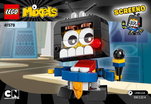 Használati útmutató Lego set 41578 Mixels Screeno