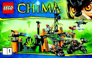 Manual Lego set 70134 Chima Baza indepartata a lui Lavertus