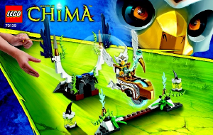 Manual Lego set 70139 Chima Lansator spre cer