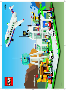 Manual Lego set 10159 City Aeroporto