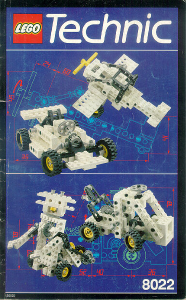 Bedienungsanleitung Lego set 8022 Technic Multi Model Starter Set