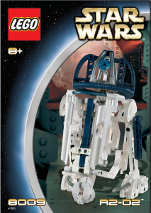 说明书 乐高 set 8009 机械组 R2-D2