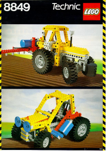 Instrukcja Lego set 8849 Technic Ciągnik