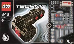 Handleiding Lego set 8287 Technic Motor set