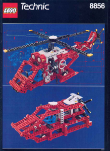 Bruksanvisning Lego set 8856 Technic Räddningshelikopter