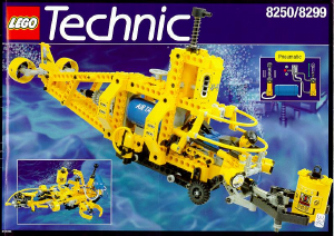 Handleiding Lego set 8250 Technic Onderzeeer