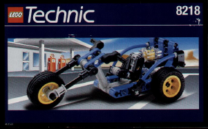 Manual Lego set 8218 Technic Trike tourer
